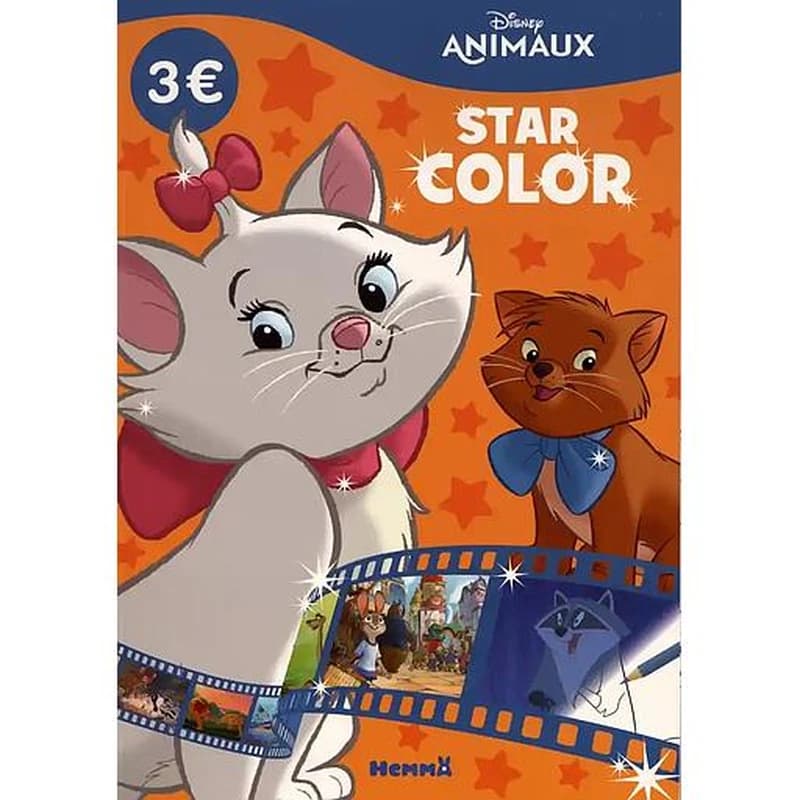 Star color : Disney Animaux : [Album à colorier]