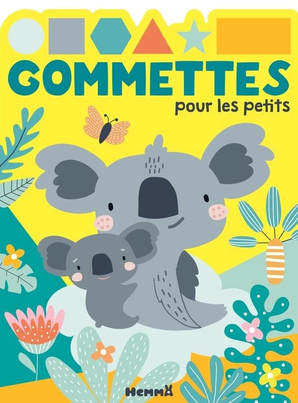 Gommettes pour les petits : [Koala] : [Album à colorier]