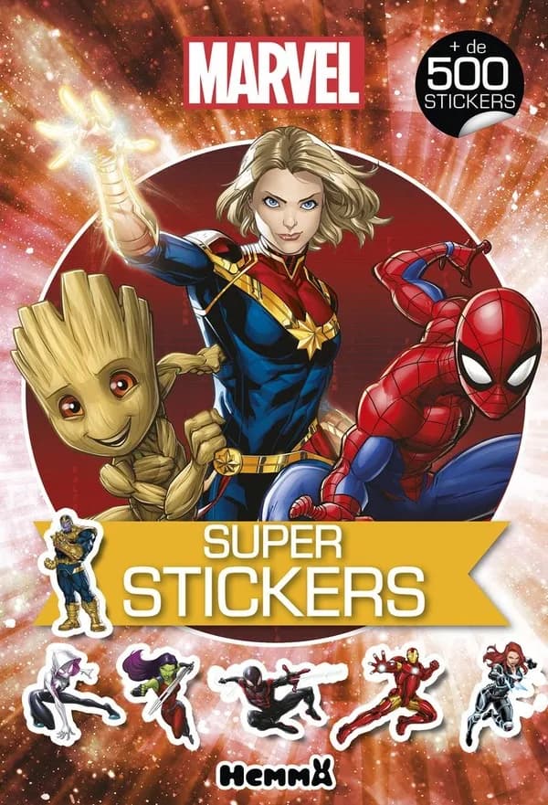 Super stickers : Marvel : [Autocollant]