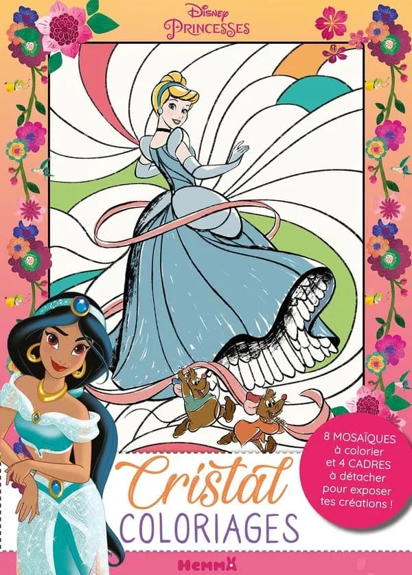Cristal coloriages : Disney Princesses : [Album à colorier]