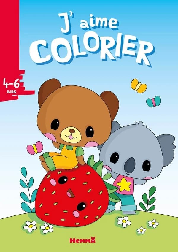 J'aime colorier : 4-6 ans : [Album à colorier]