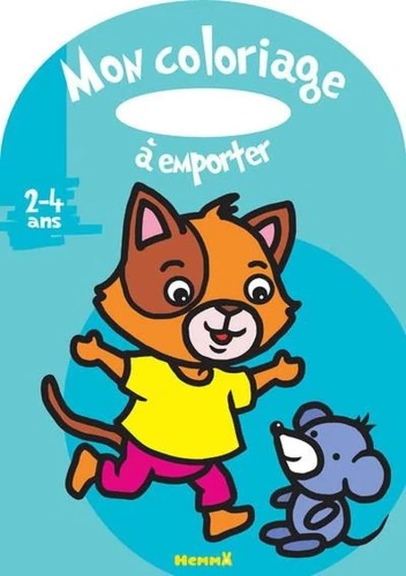 Mon coloriage à emporter : 2-4 ans : [Album à colorier]