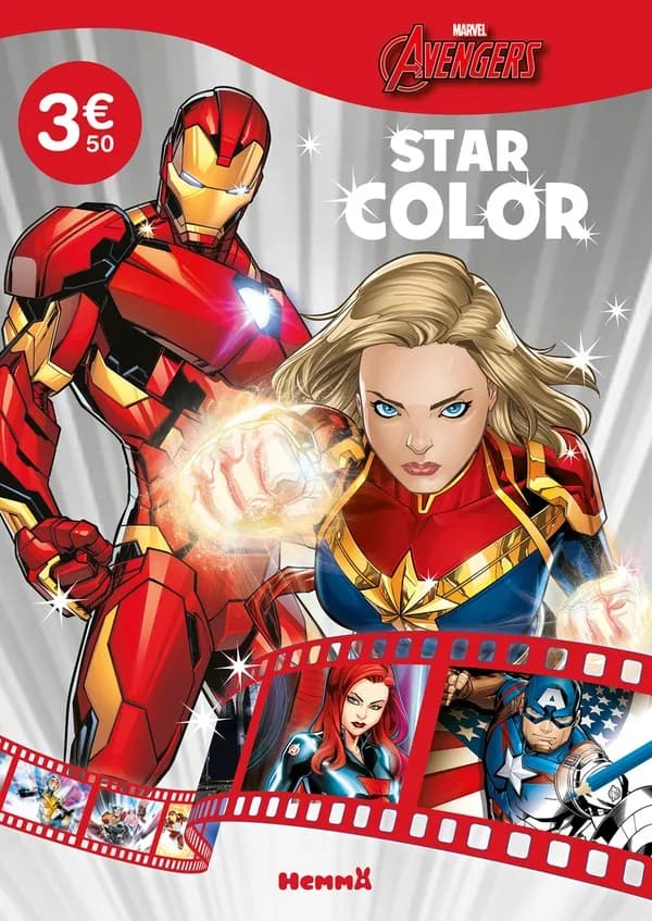 Star color : Avengers : [Album à colorier]