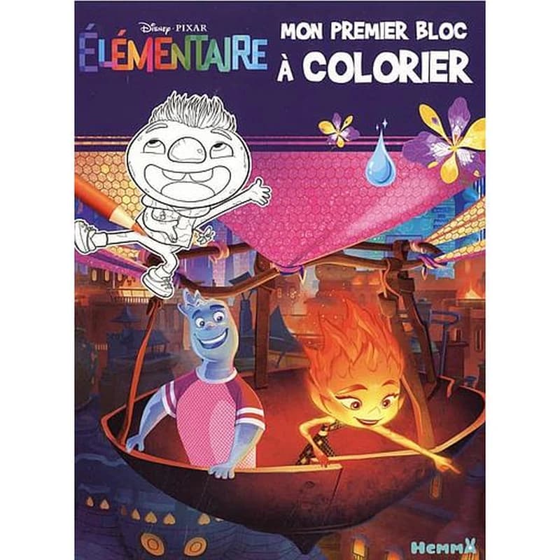 Mon premier bloc à colorier Elémentaire