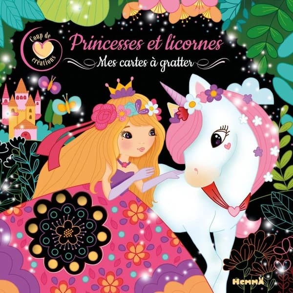 Princesses et licornes : coup de coeur créations : [Autocollant]