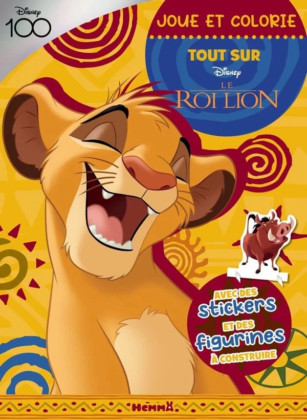 Joue et colorie : Le Roi Lion