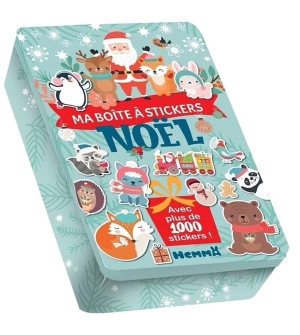 Ma boite à stickers Noël : Avec plus de 1000 stickers !