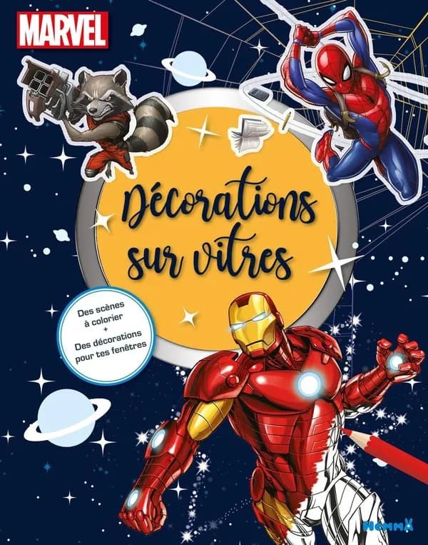 Décorations sur vitres : Marvel : [Autocollant]