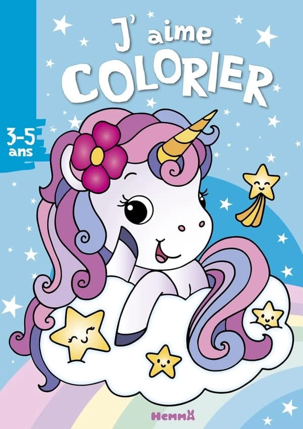 J'aime colorier : [licornes] : 3-5 ans : [Album à colorier]