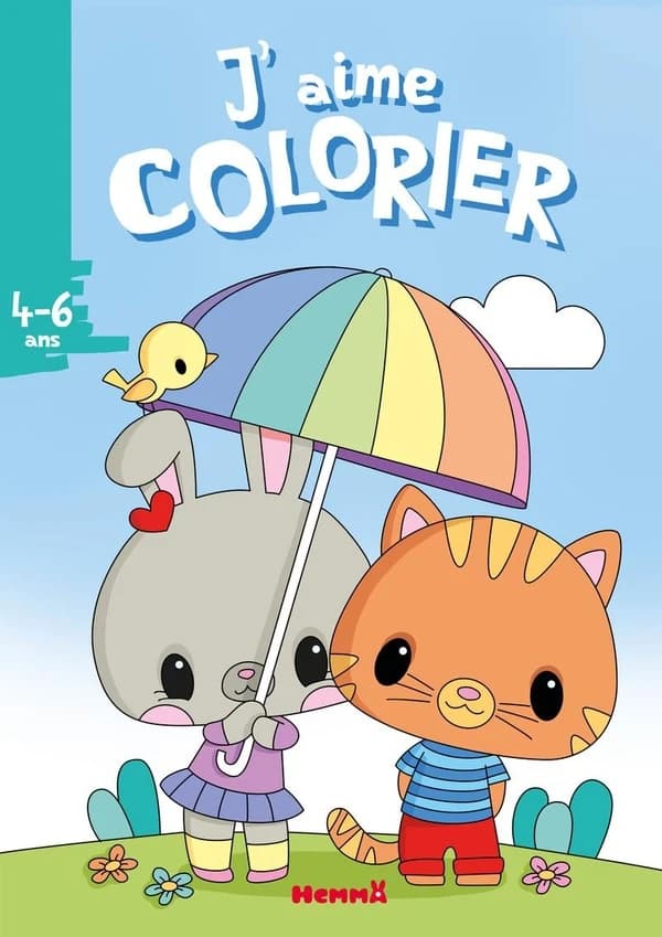 J'aime colorier : 4-6 ans : [Album à colorier]