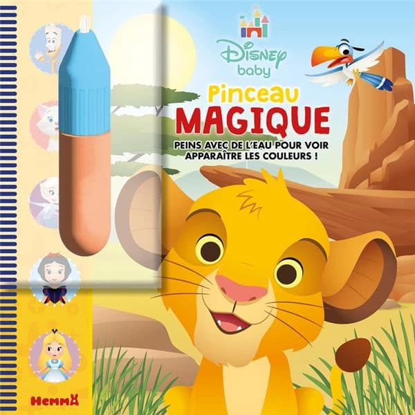 Pinceau magique : Disney Baby : [Album à colorier]