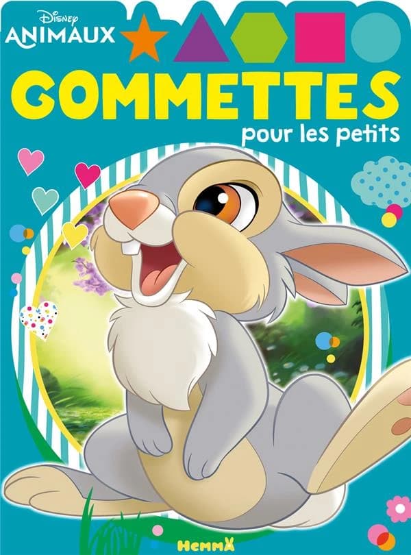 Gommettes pour les petits : Disney animaux - 4+ : [Autocollant]