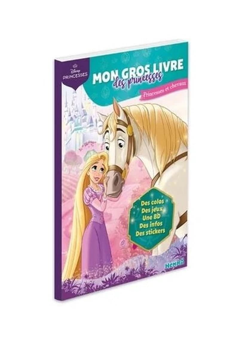 Disney Princesses : Mon gros livre des princesses : Princesses et chevaux