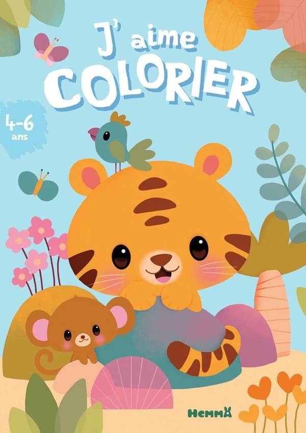 J'aime colorier : 4-6 ans : [Album à colorier]