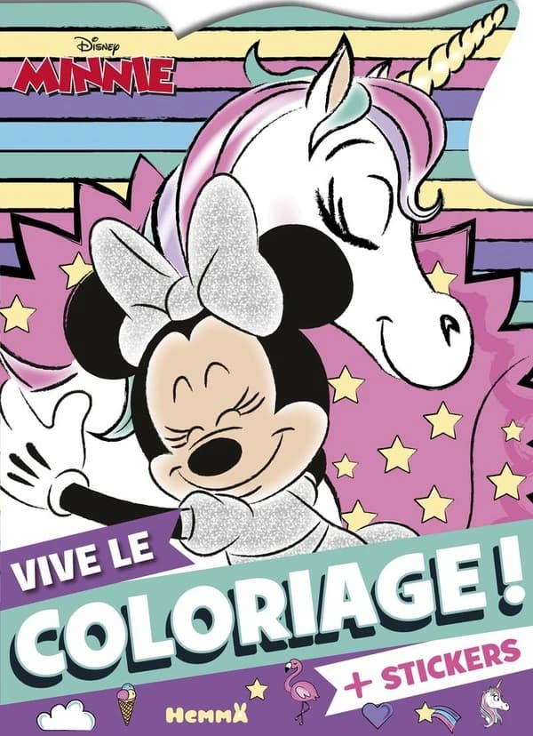 Vive le coloriage ! : Disney Minnie : [Album à colorier]