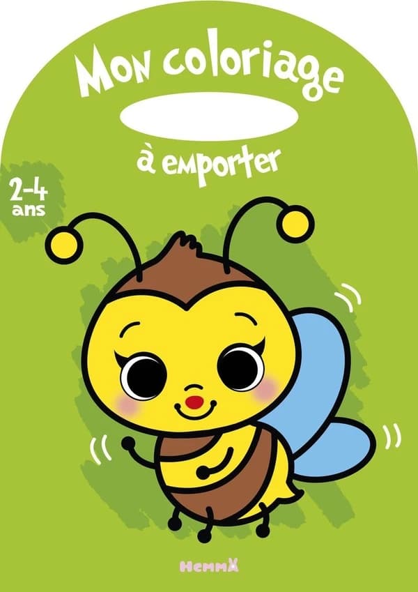 Mon coloriage à emporter : 2-4 ans : [Album à colorier]