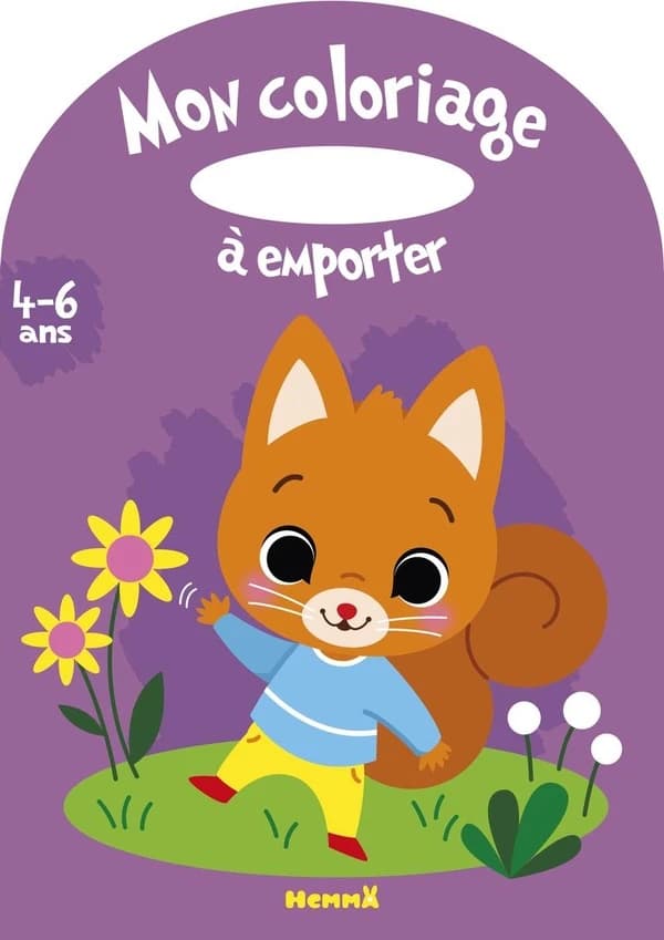 Mon coloriage à emporter : 4-6 ans : [Album à colorier]