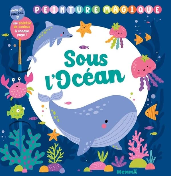 Peinture magique : Sous l'océan