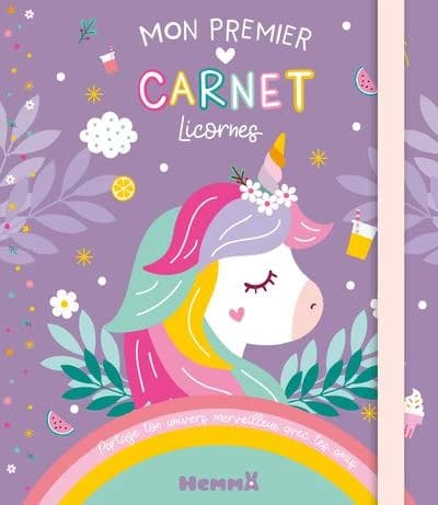 Mon premier carnet licornes : Partage ton univers merveilleux avec tes amis