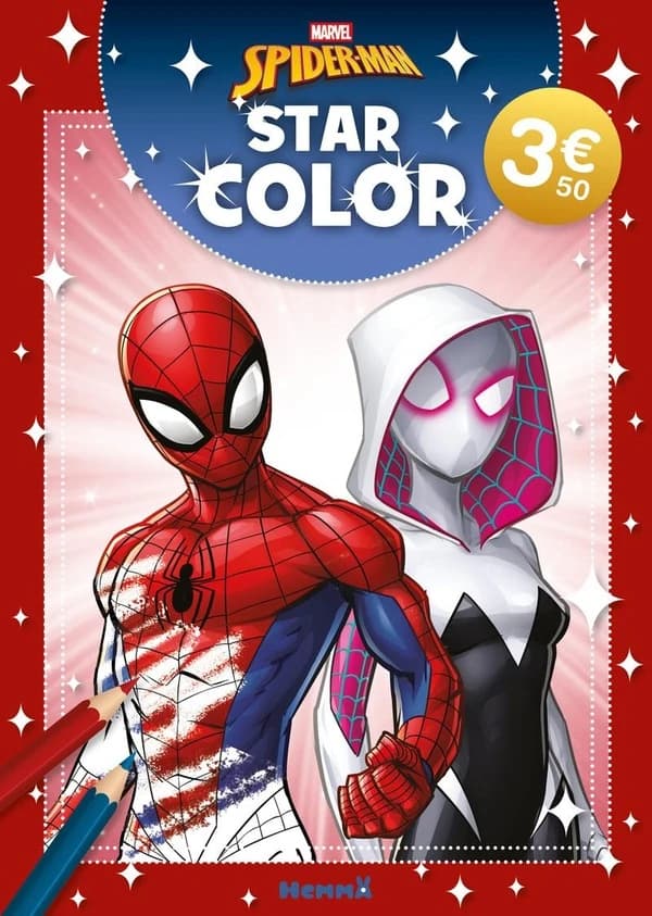 Star color : Spider-Man : Spider-Man et Ghost-Spider