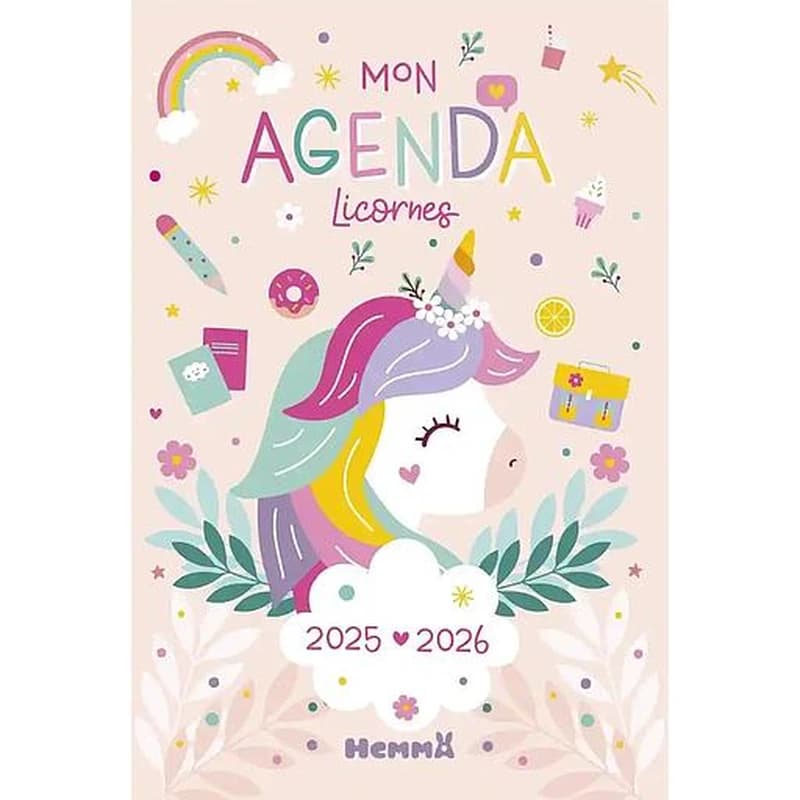 Mon agenda licornes (édition 2025