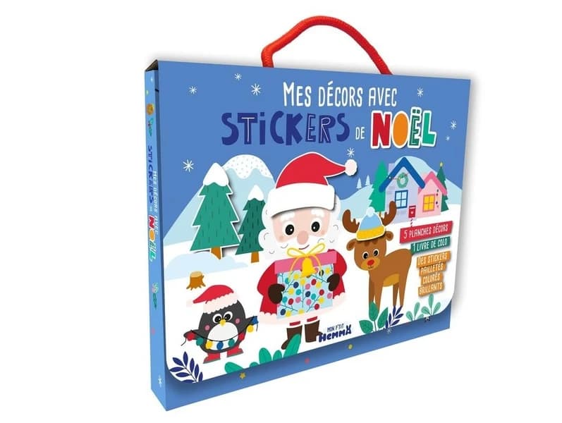 Mon p'tit Hemma : Mes décors avec stickers de Noël