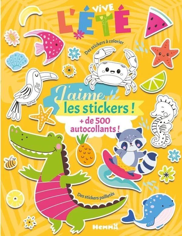 J'aime les stickers ! : Vive l'été