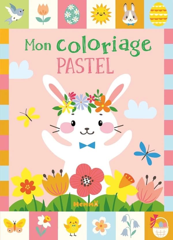 Mon coloriage pastel : Pâques