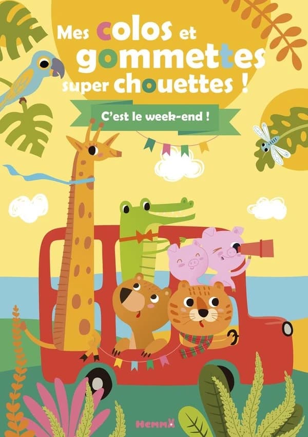 Mes colos et gommettes super chouettes ! : C'est le week-end !