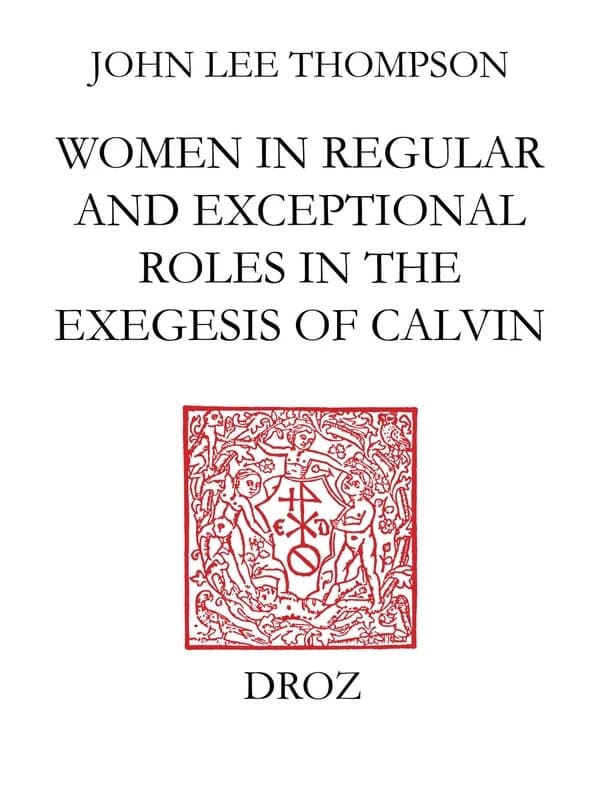 John calvin and the daughters of sarah :