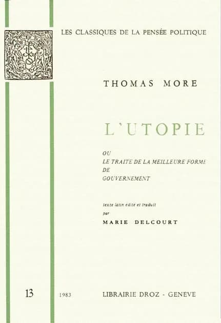 L'Utopie ou le Traité de la meilleure forme de gouvernement