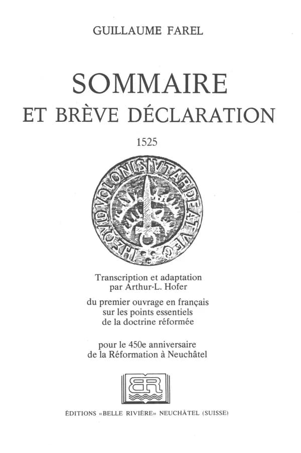 Sommaire et breve declaration : 1525