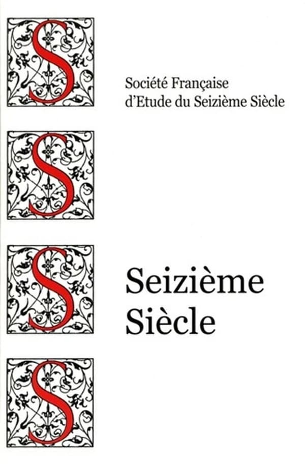 Nouvelle revue du seizième siècle n.26 : Printemps 2025