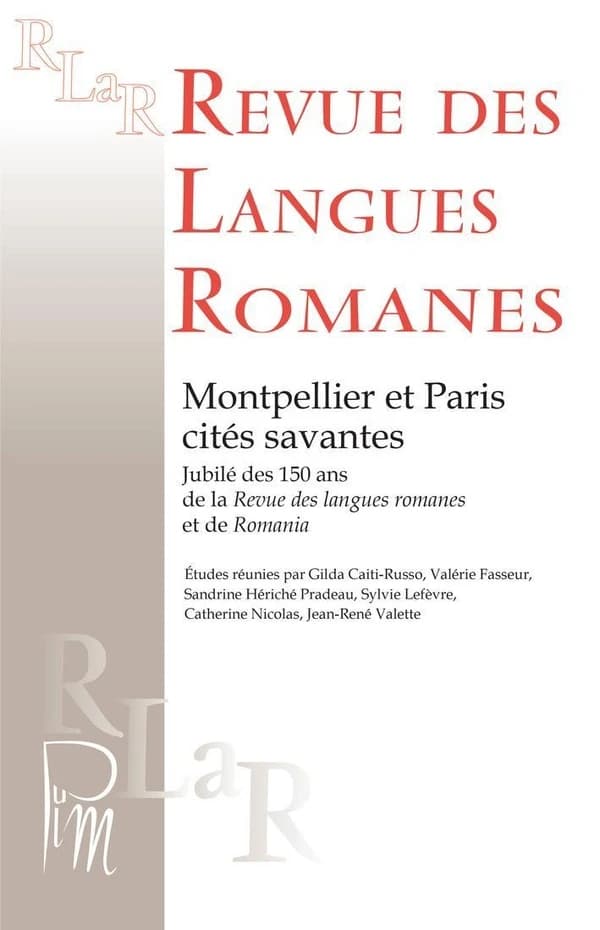 Revue française d'histoire du livre : Montpellier et Paris cités savantes (édition 2026)