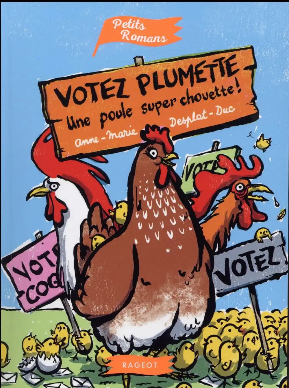 Votez Plumette : une poule super chouette !