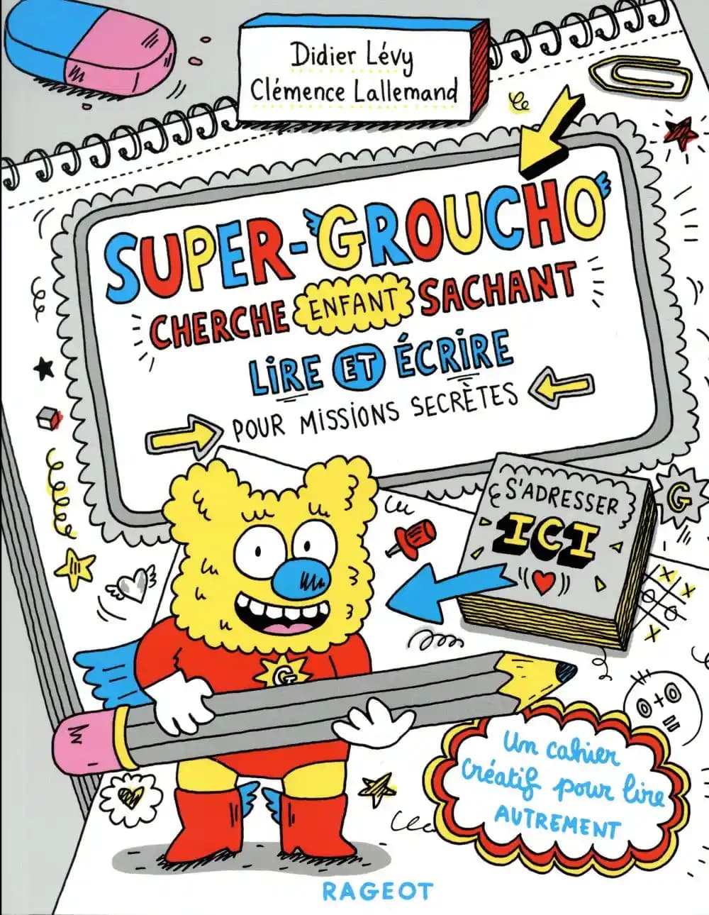 Super Groucho cherche enfant sachant lire et écrire pour missions secrètes