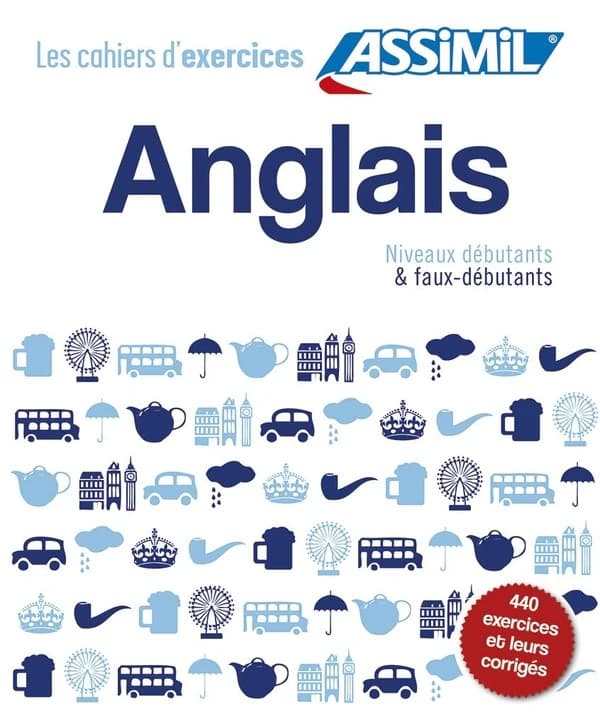 Les cahiers d'exercices : anglais Tome 1 ; niveaux débutants ; Tome 2 ; faux-débutants