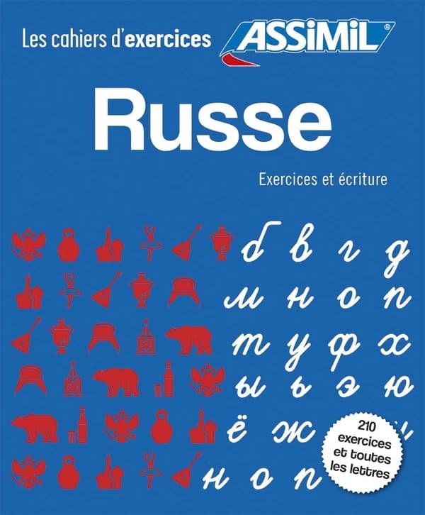 Les cahiers d'exercices : russe ; exercices et écriture