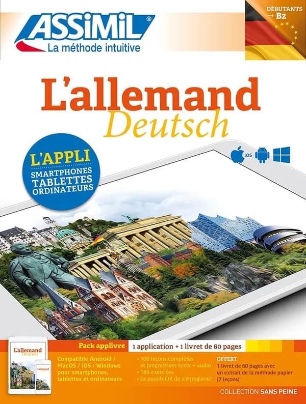 L'allemand : débutants à faux-débutants, B2