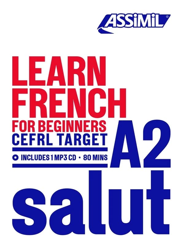 Learn French : beginner level A2