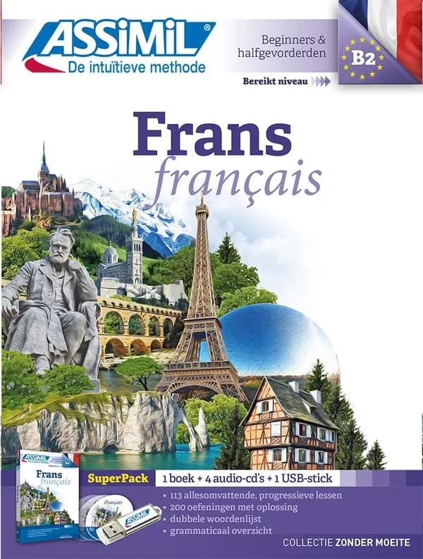 Frans (Nouvelle éd.) door Anthony Bulger ; met de redactionele medewerking J. Loup Chérel ; nederlandse bewerking door Carine Caljon ; illustraties van J.-L. Goussé : Français