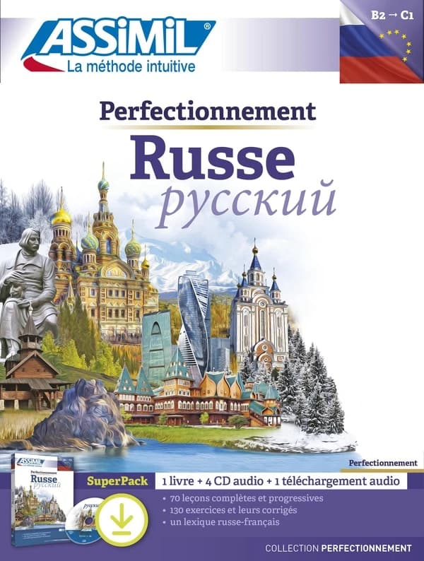 Perfectionnement russe ; superpack ; B2>C1