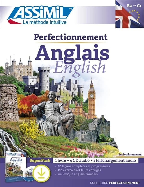 Perfectionnement anglais ; superpack ; B2>C1