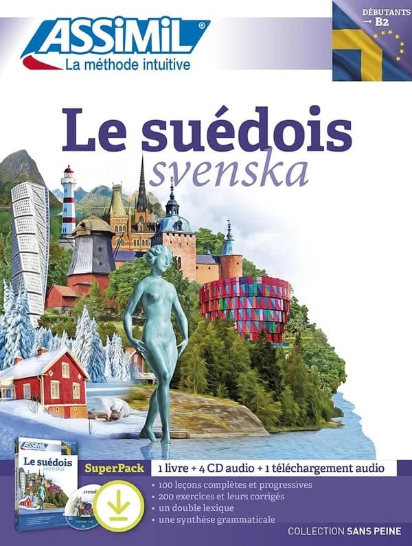 Le suédois ; superpack ; débutants > B2