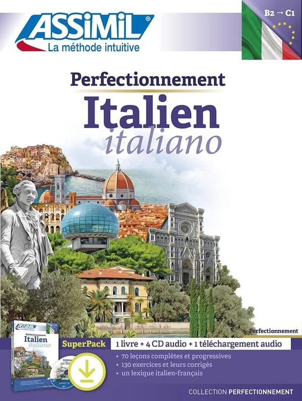 Perfectionnement italien B2-->C1 : SuperPack