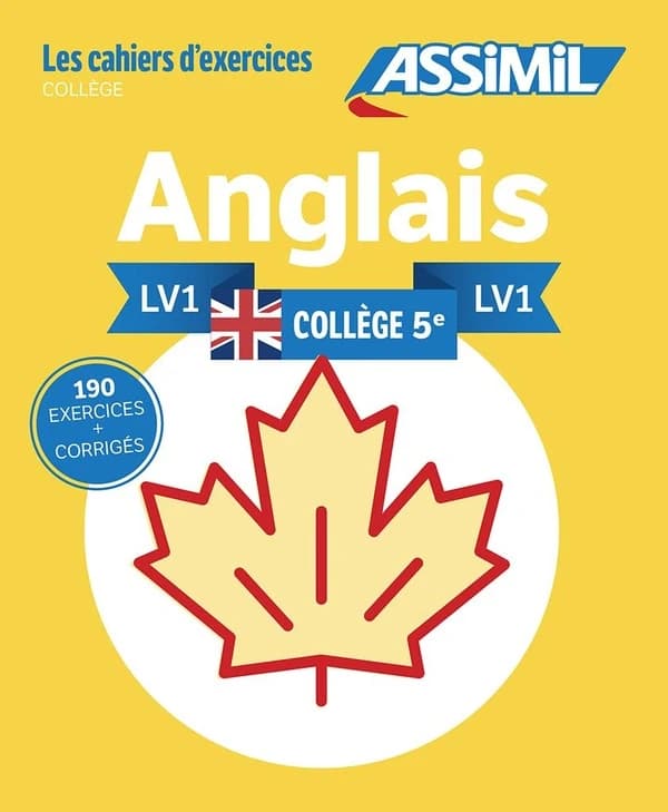 Les cahiers d'exercices : Anglais : 5e