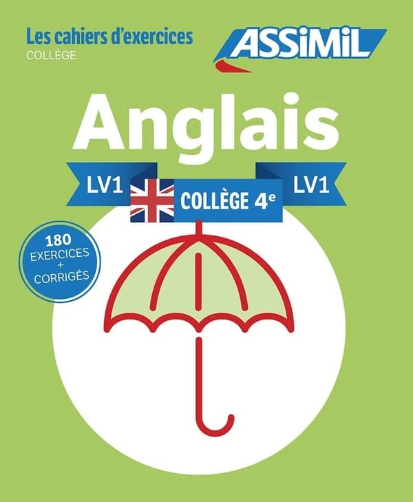 Les cahiers d'exercices : Anglais : 4e