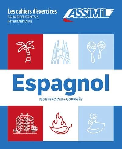Les cahiers d'exercices : coffret : Espagnol : Faux-débutants & intermédiaire