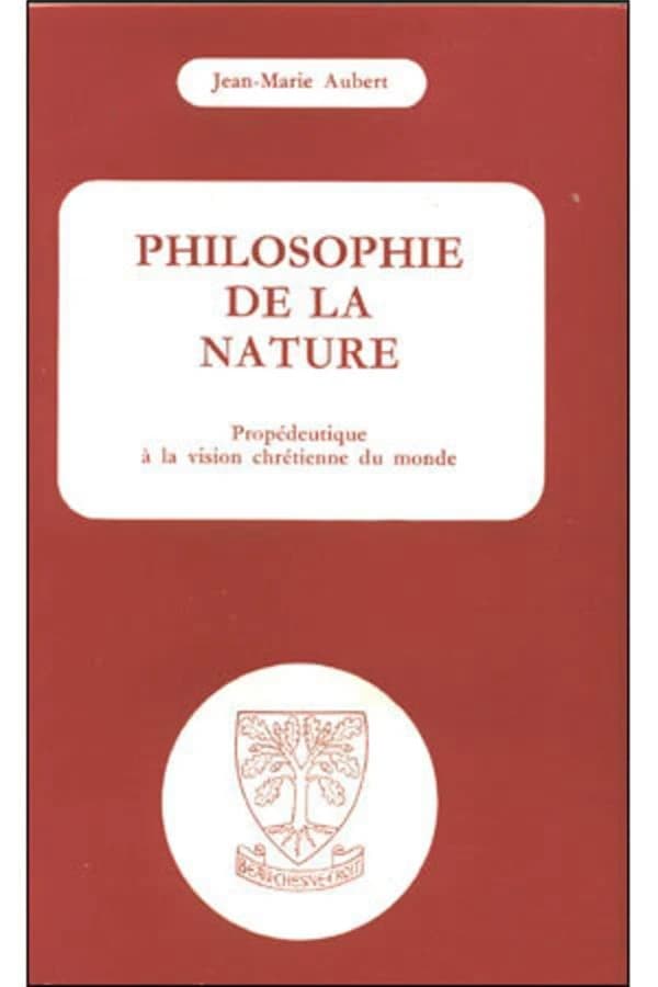 Philosophie de la nature ou cosmologie