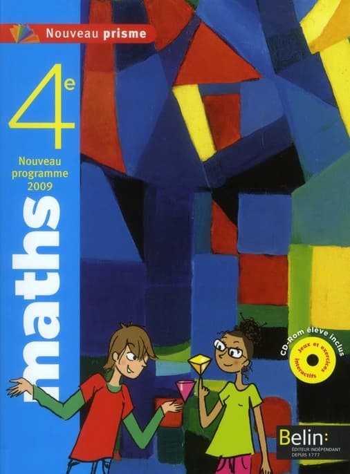 Maths 4e : nouveau programme 2009